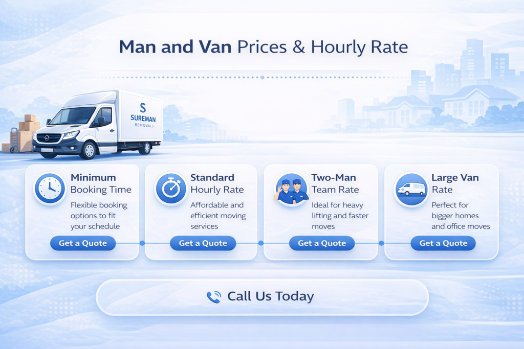 man and van Woolwich prices hourly rate affordable removals quote SE18