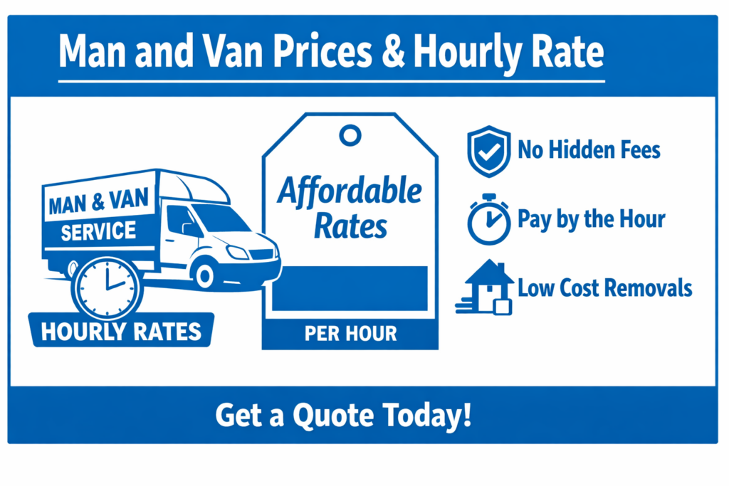 Stress free moving house Bounds Green using professional man and van service