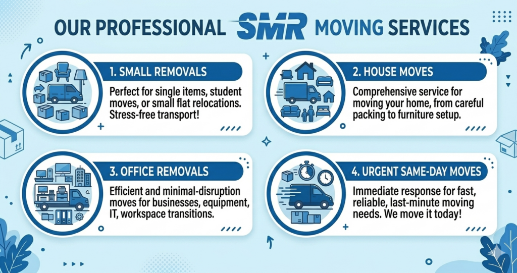 Different Man and Van Services in Romford