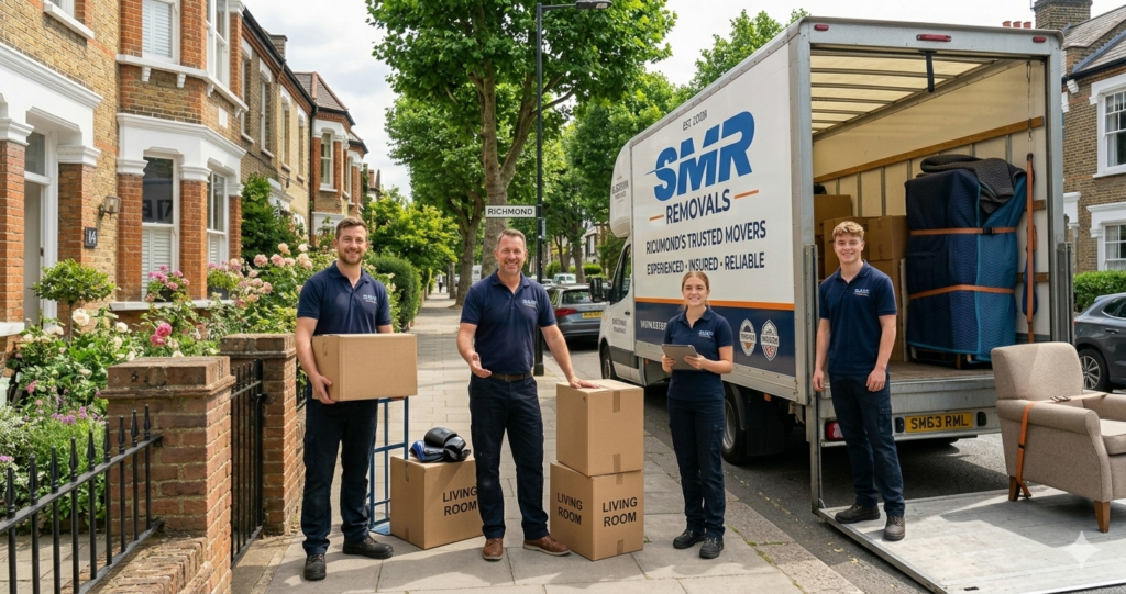 Reliable and insured man and van movers in Richmond"