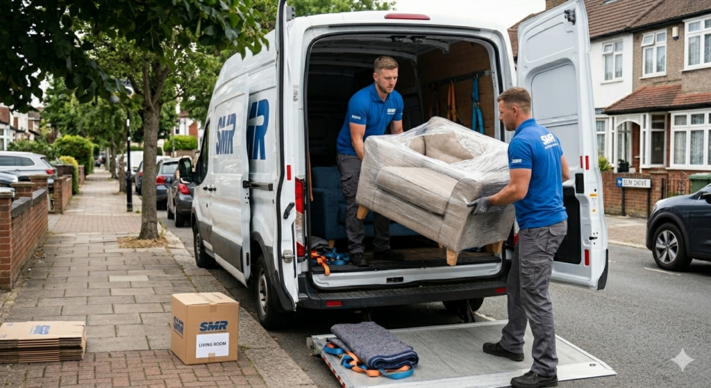Man and van for single item Pinner furniture delivery
