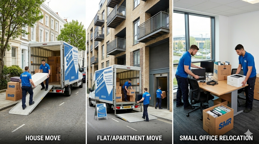 house removals flat removals office removals Notting Hill man and van service