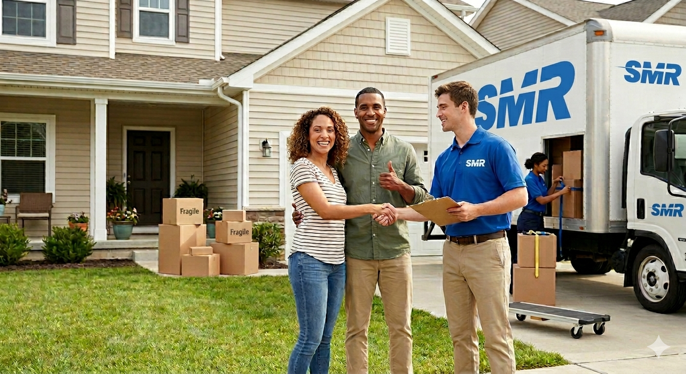 Man and van team loading furniture in Belvedere DA17