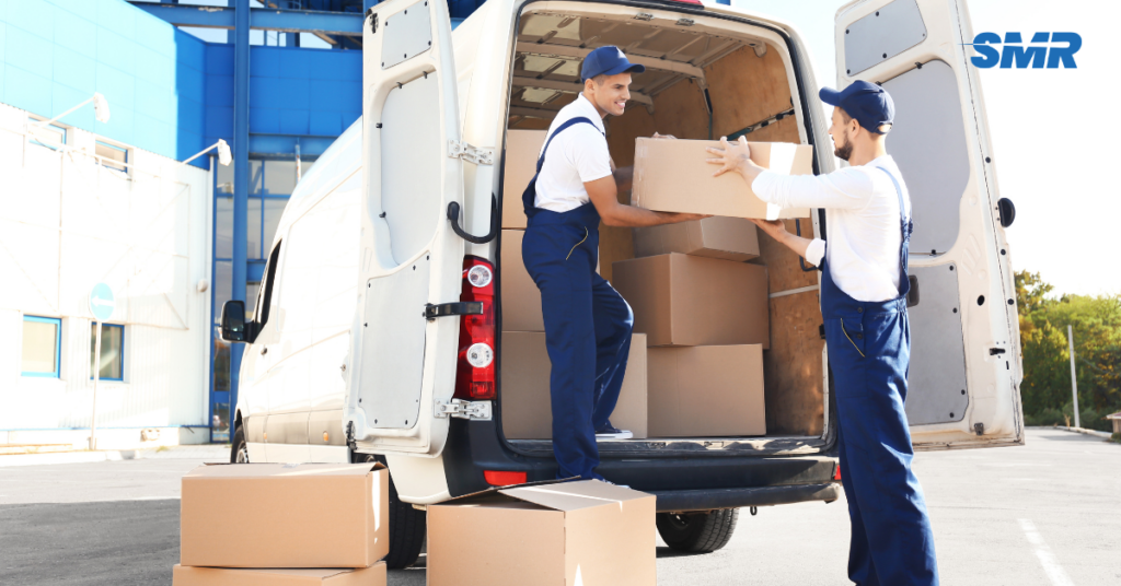 man and van Forest Gate team loading furniture into van London