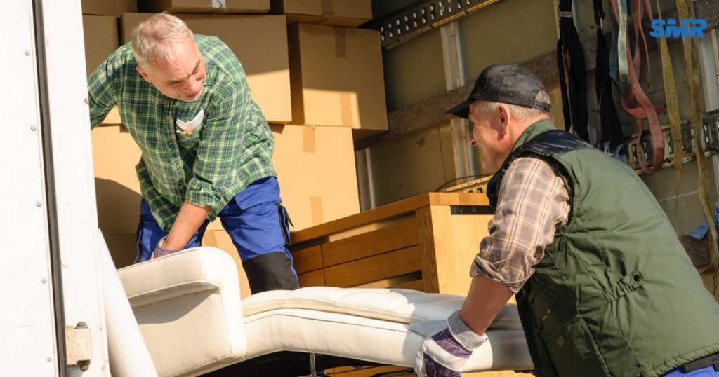 Man and Van Islington Cheap movers loading boxes into a removals van in Islington N1