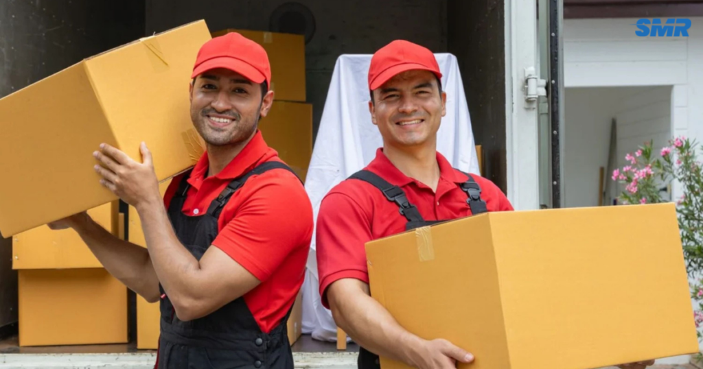 man with a van Slade Green cheapest movers lifting sofa carefully indoors