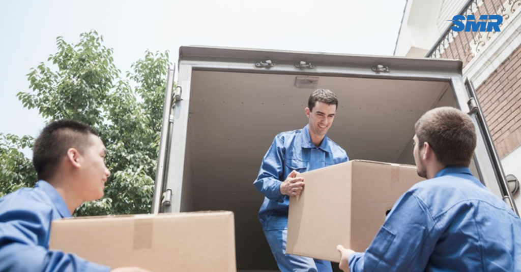 Professional movers loading a van in Barnet, ensuring safe and efficient removal services