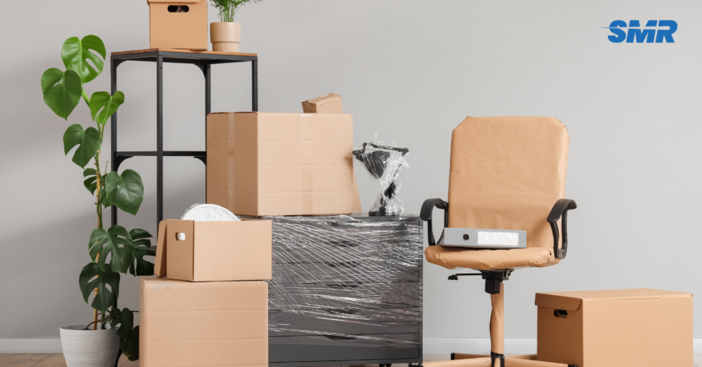 office relocation boxes and furniture Golders Green movers