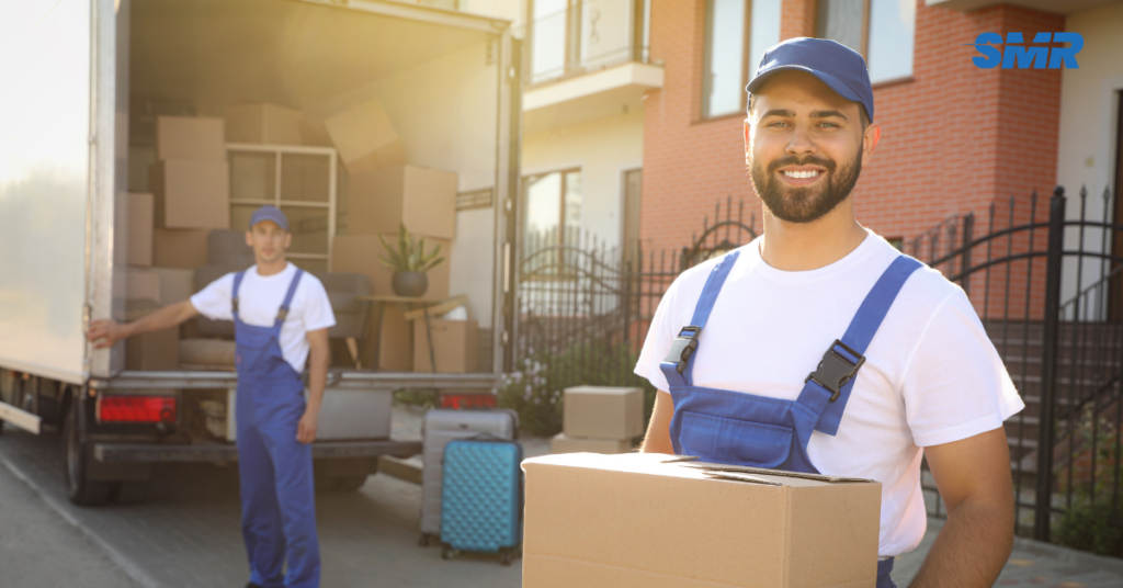 man and van Hayes movers loading removal van UB4 London