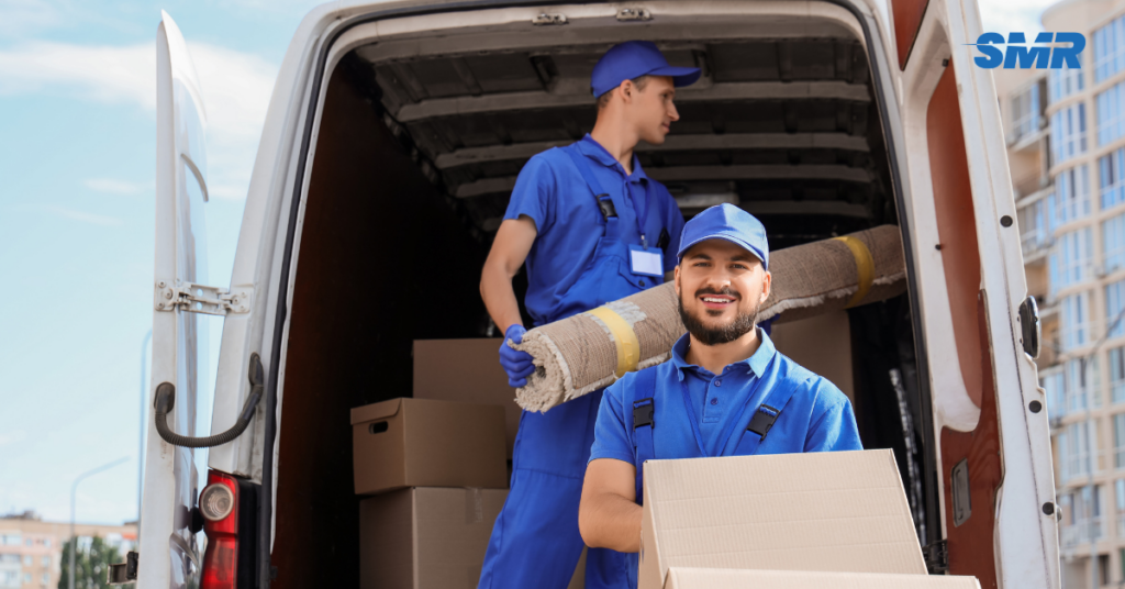 Man and van Hornchurch team loading furniture into a removals van in Hornchurch London RM12