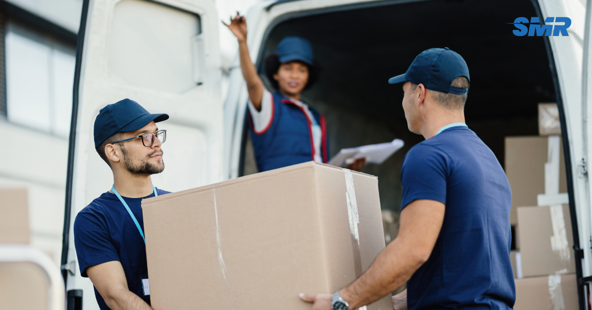 man and van Kidbrooke movers loading removal van on residential street
