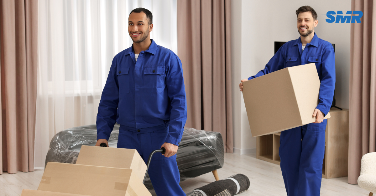 house removals Limehouse movers carrying sofa into van