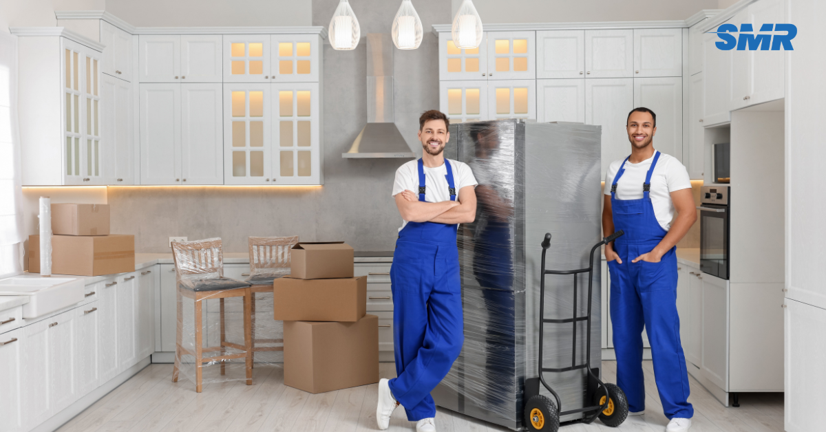 house removals Leytonstone movers carrying sofa into home