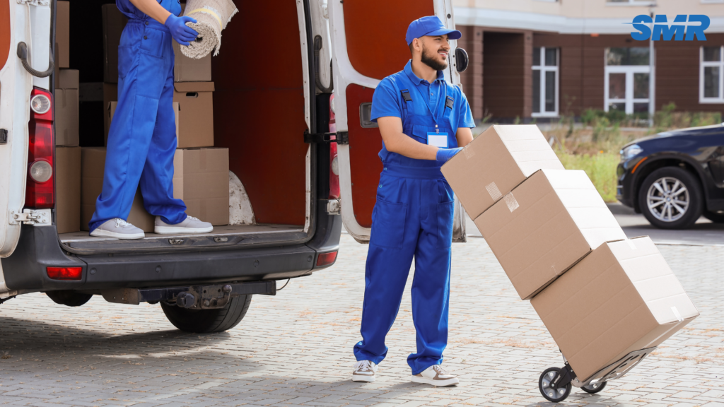 house removals Hayes team loading furniture into removal van UK