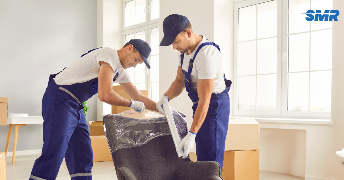 Professional man and van team loading a removal van in Hornchurch RM12