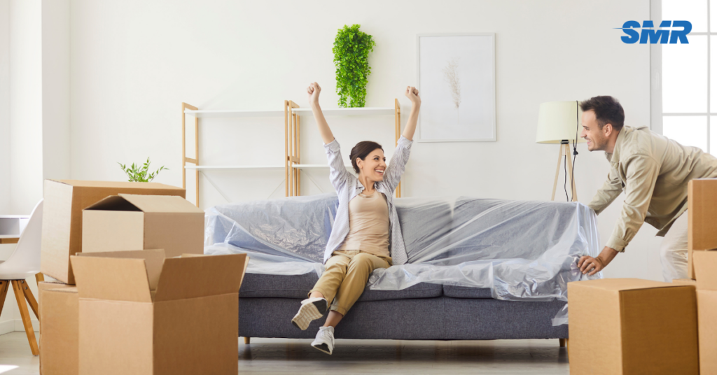 man and van Westminster happy customer successful house move removals