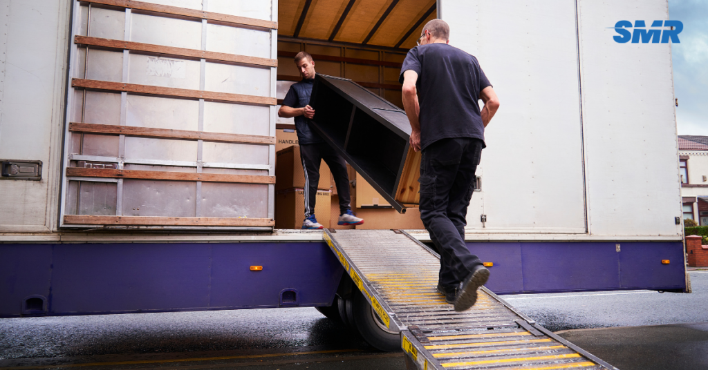 Professional movers loading a removal van in Chingford for a home move