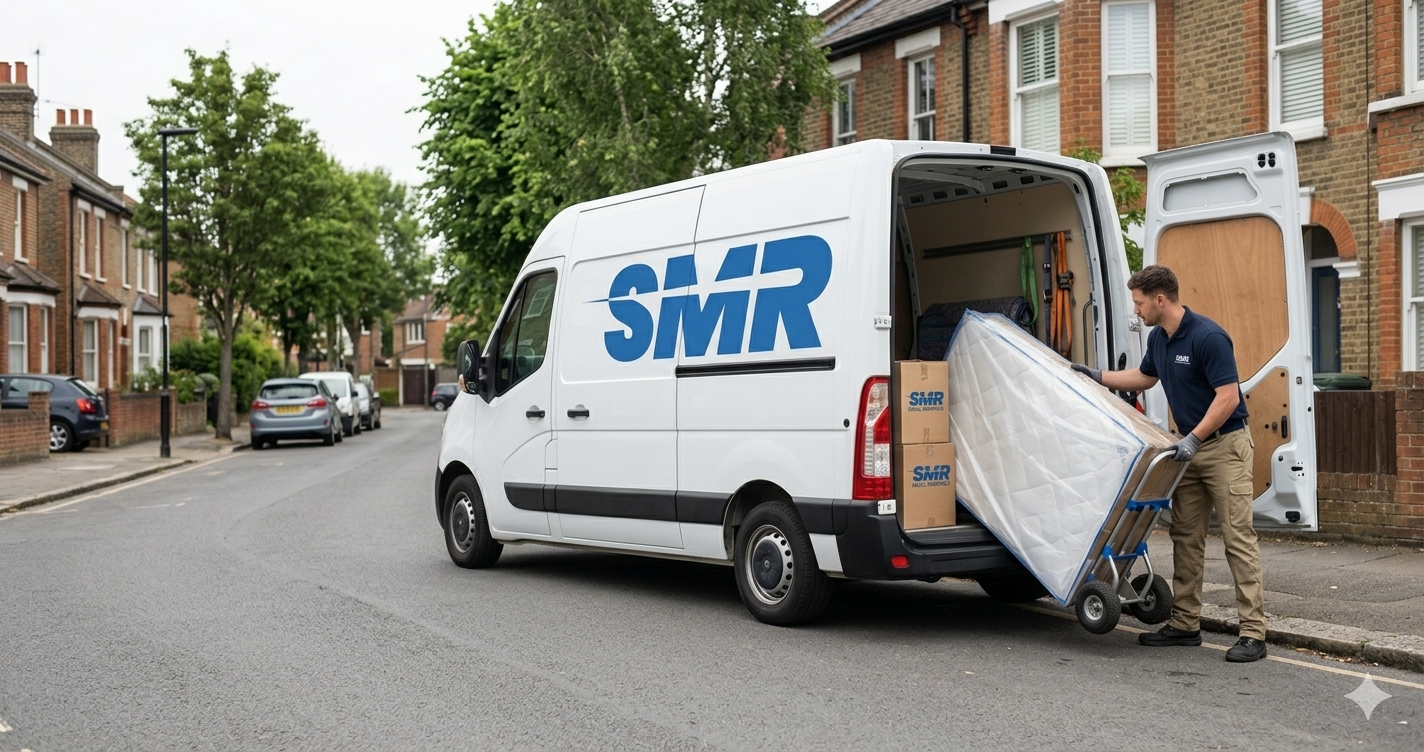 Man and van for single item Barkingside helping with small removals and furniture delivery