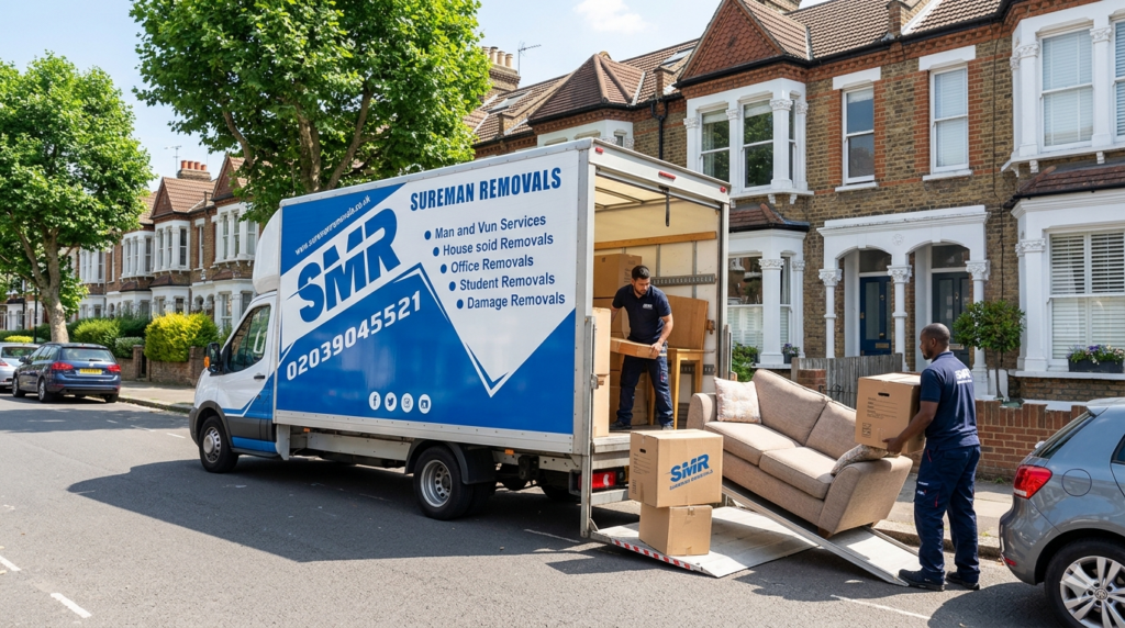 House removals Woolwich and flat removals Woolwich by a professional man and van team