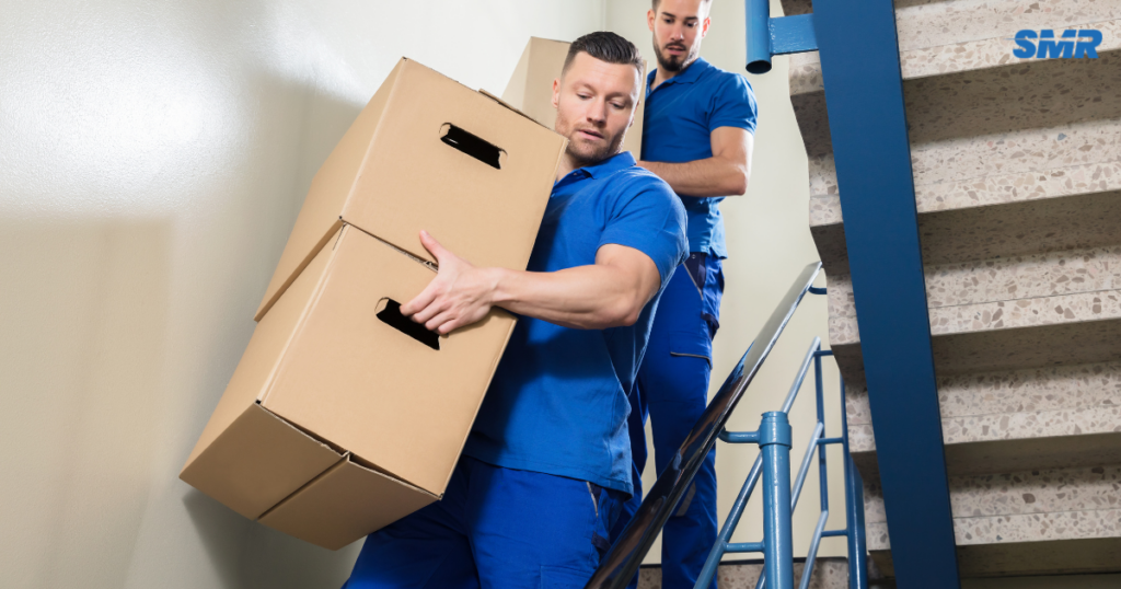 House removals and flat removals team in Mile End transporting furniture safely