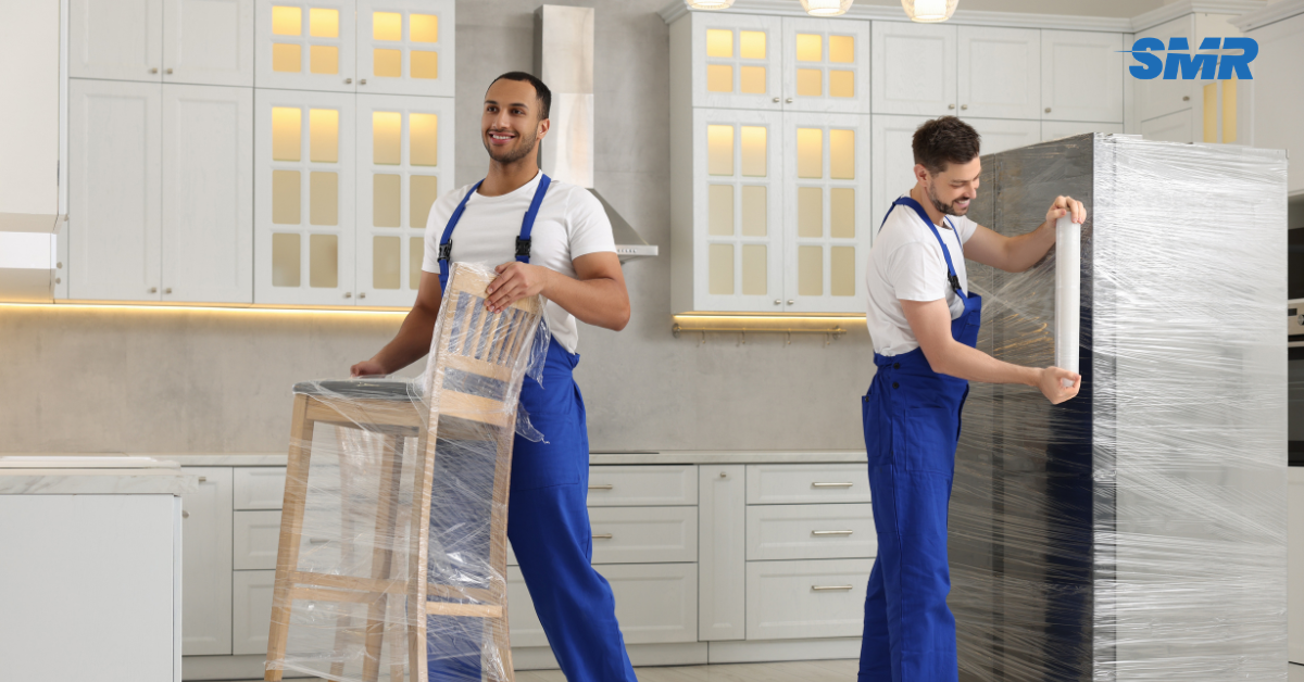 Movers performing home and office removals RM8 London