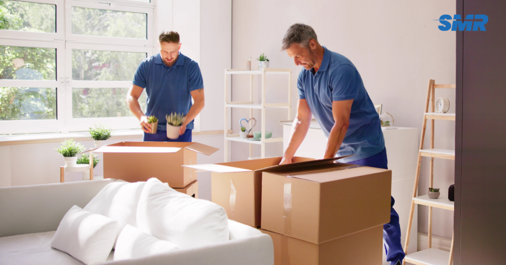Movers transporting furniture in Kensal Green NW10